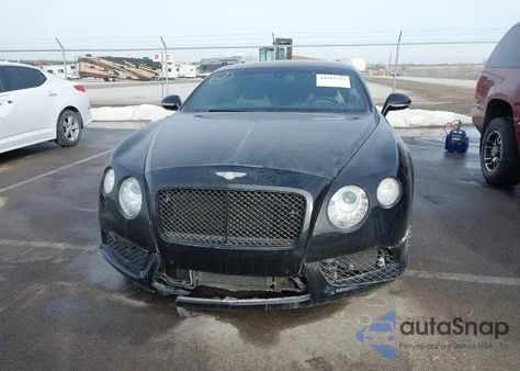 2014 Bentley Continental Gt V8 S из США, поврежденный, VIN SCBFH7ZA9EC094637